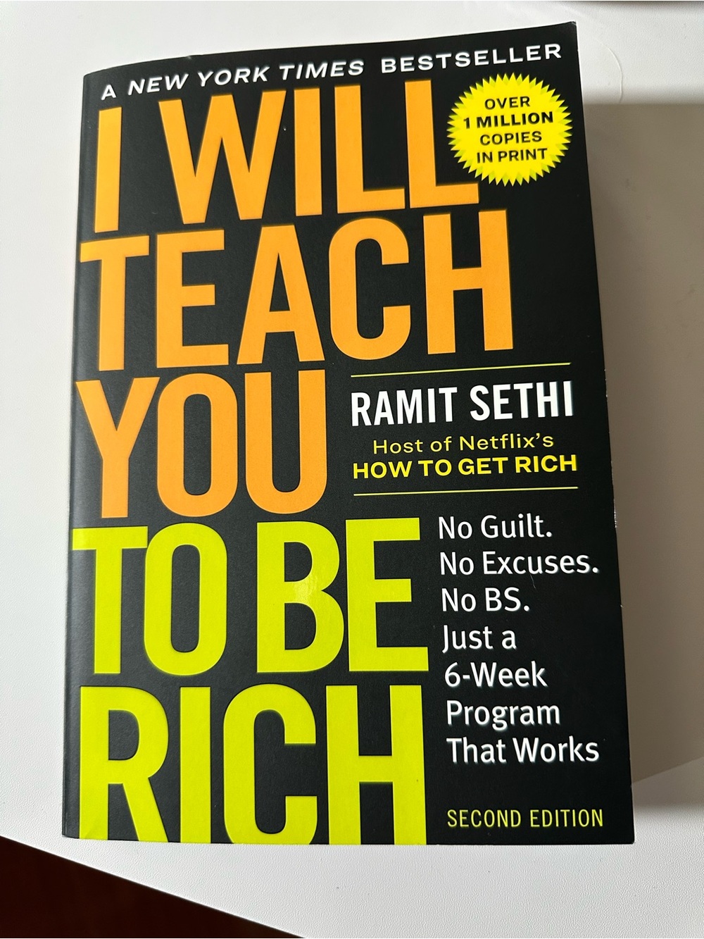 I will teach you to be rich by Ramit Sethi book